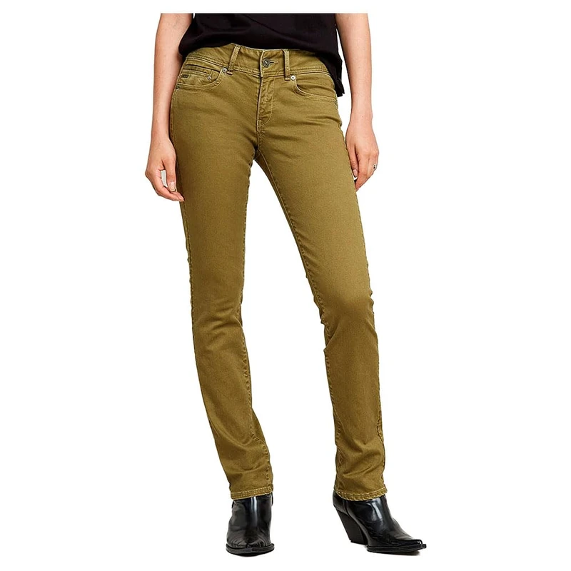 G-Star Women's Midge Slim Straight Chino , Green (ensis green gd D26366-C096-G544), 24W / 30L