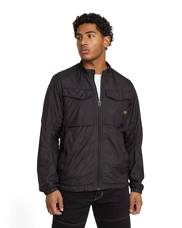 G-Star Men's Rovic Overshirt, Black (dk black gd D26181-D907-B564), L
