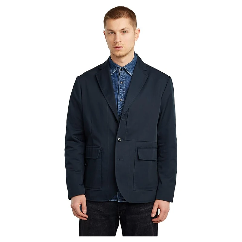 G-Star Men's Chore Casual Blazer, Blue (salute D26110-D967-C742), XL - Image 1