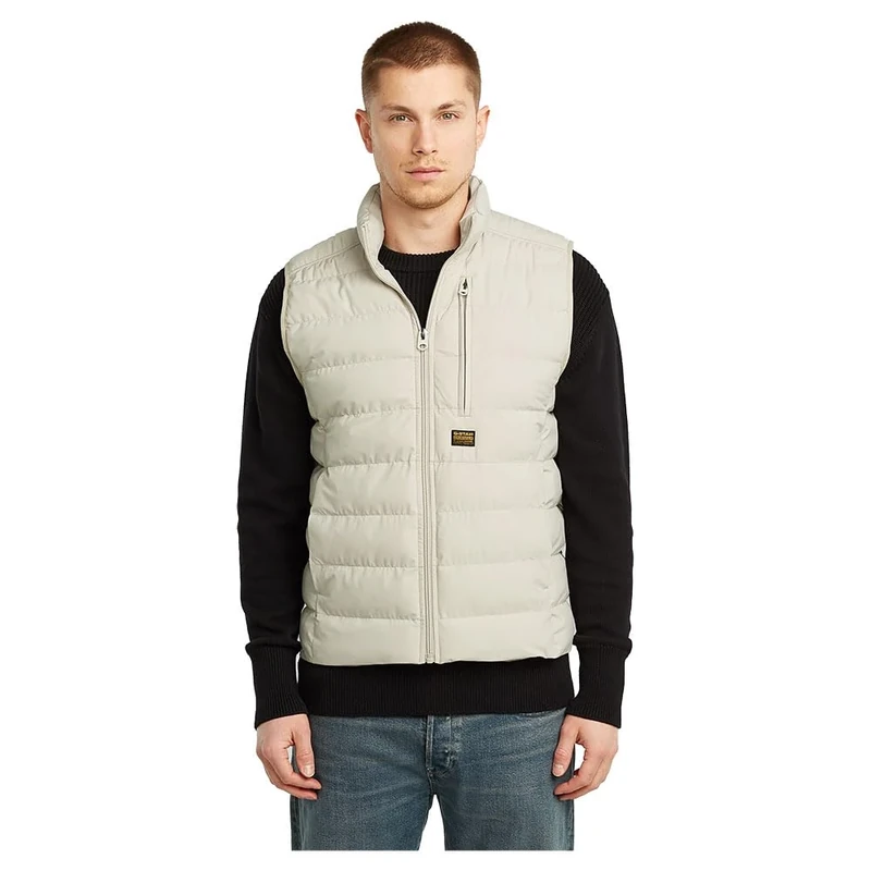 G-Star Men's Foundation Liner Vest, Beige (dk brick D24277-D518-1214), XS