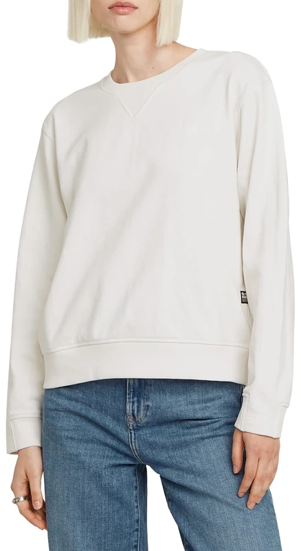 G-Star Women's Nifous Sweater, White (lt chalk D26326-D566-1284), L