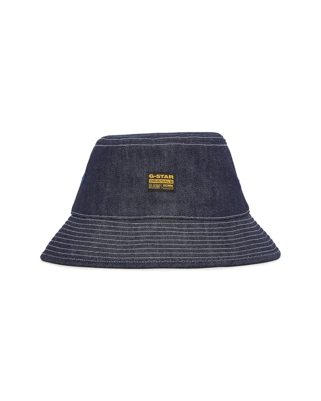 G-Star Men's Originals Bucket Hat, Blue (raw denim D26265-E023-001), L - Image 1