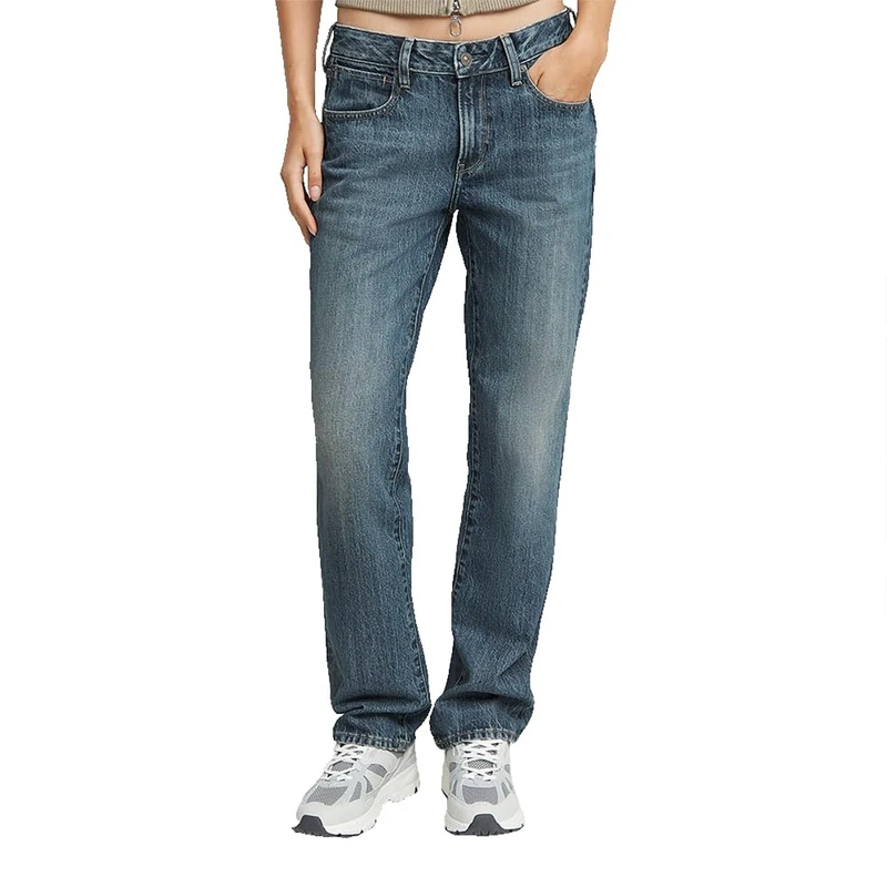 G-Star Women's G-Low Straight Jeans, Blue (antique faded pioneer D26163-D499-H111), 32W / 30L