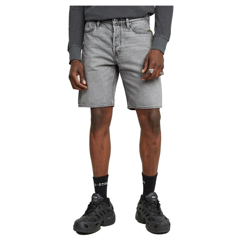 G-Star Men's Dakota Shorts Clean Edge, Grey (sun faded eolith grey D24411-D933-H142), 28