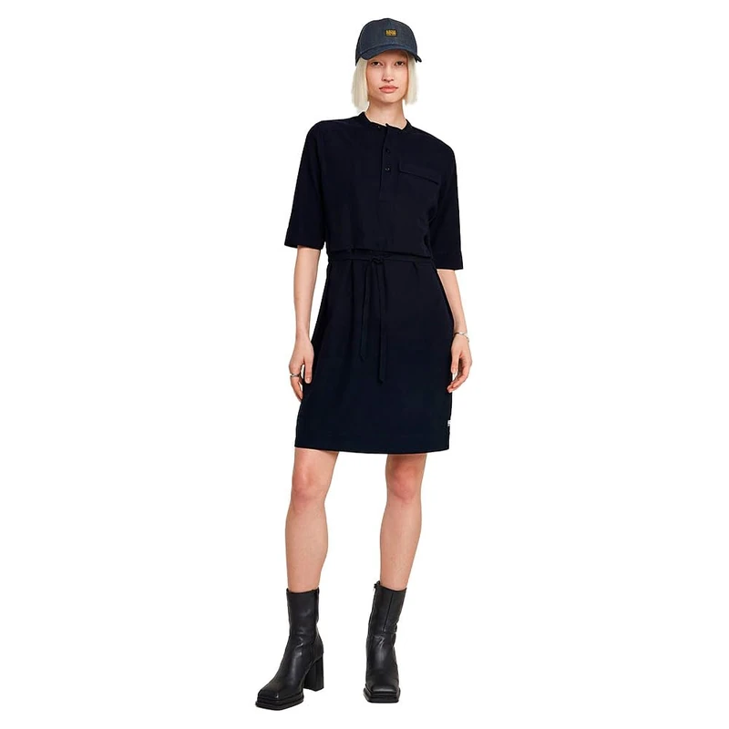 G-Star Women's Fluid Dress , Blue (osaka blue D26023-D522-3873), L