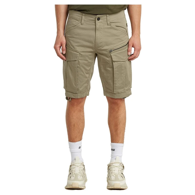 G-Star Men's Rovic Zip Regular Shorts, Beige (dune D26214-5126-239), 27