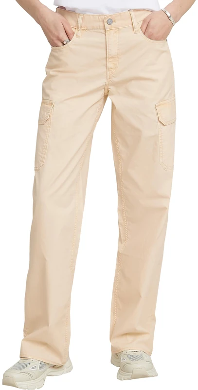 G-Star Women's Judee Low Waist Cargo Pants, Pink (linen gd D24673-D388-H033), 27W / 32L