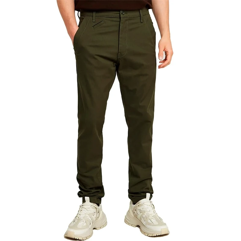 G-Star Men's Bronson 3.0 Slim Chino, Multicolour (shadow olive/asfalt hb D26336-D919-H048), 38W / 36L