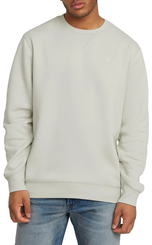 G-Star Men's Premium Core Sweater, Grey (gs mercury D16917-C235-G987), L