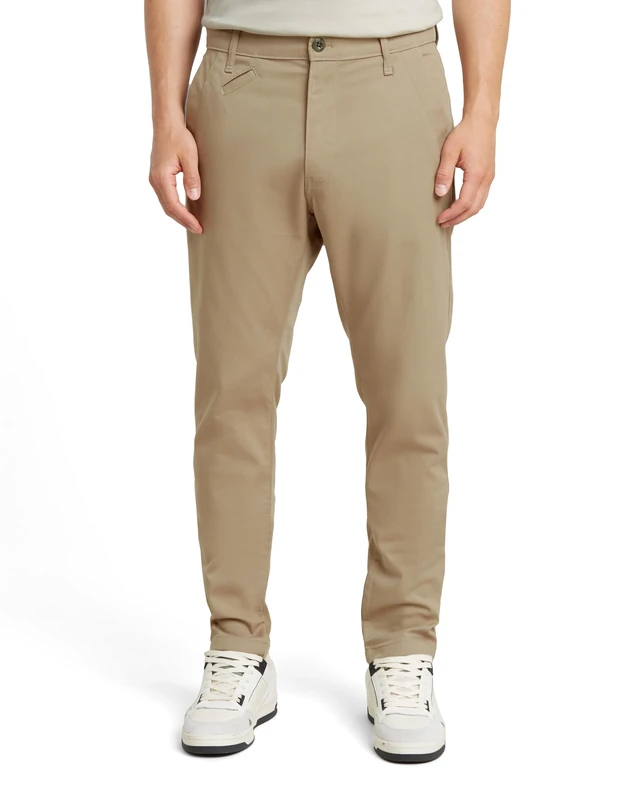 G-Star Men's Bronson 3.0 Slim Chino, Multicolour (dk brick/toggee hb D26336-D919-H049), 34W / 32L