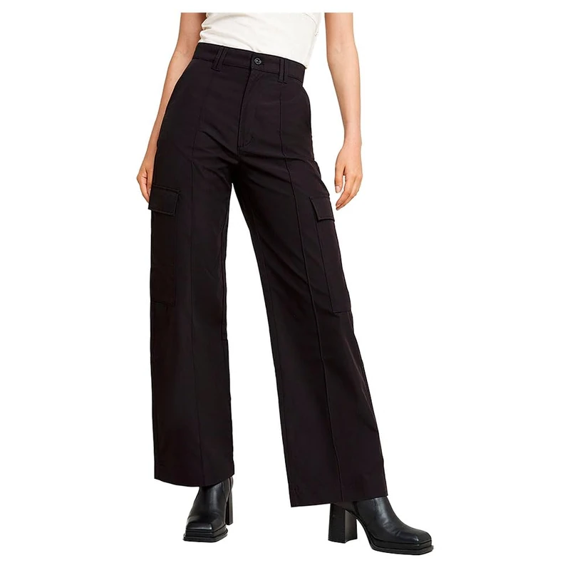 G-Star Women's High Waist Cargo Pants, Black (dk black D26036-D909-6484), 30W / 32L