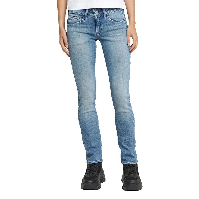 G-Star Women's Midge Slim Straight Jeans, Blue (faded alloy blue D26424-D441-H070), 29W / 32L
