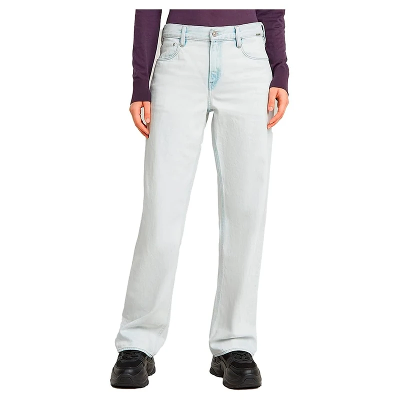 G-Star Women's Judee Loose Low Waist Jeans, Blue (beached faded clifton blue D22889-D436-H122), 26W / 34L