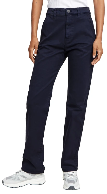 G-Star Women's Viktoria High Straight Chino , Blue (osaka blue gd D26519-C096-H193), 25W / 32L