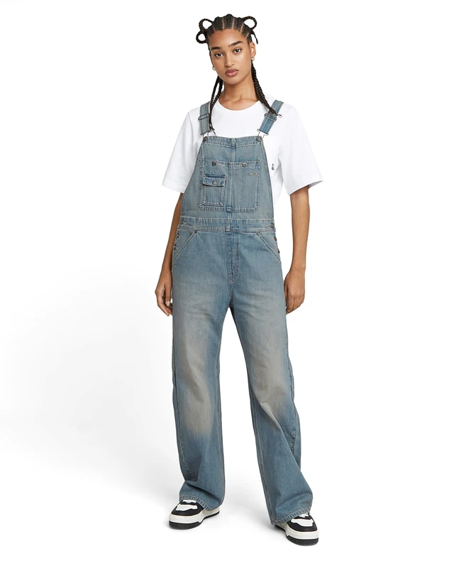 G-Star Women's Bowey 3D Loose Overall , Blue (vintage cloudburst D26442-D536-H316), XL