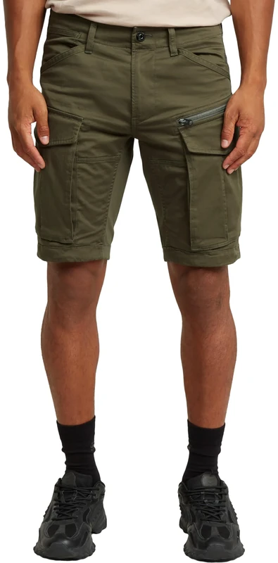 G-Star Men's Rovic Zip Regular Shorts, Grey (gs grey D26214-5126-1260), 30