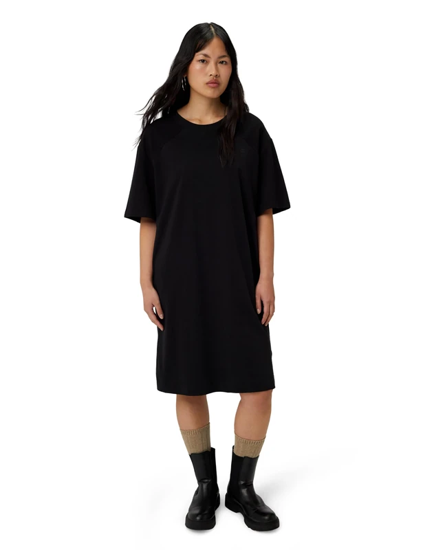 G-Star Women's Saddle Sleeve Loose T-Shirt Dress , Black (dk black D26084-336-6484), S