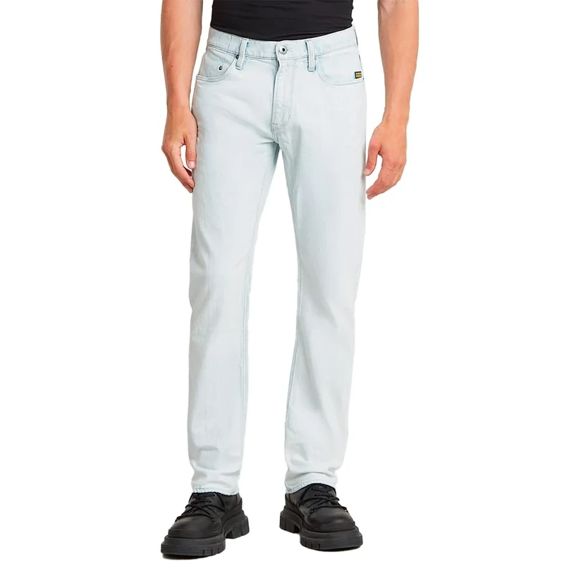 G-Star Men's Mosa Straight Jeans, Blue (beached faded clifton blue D23692-D503-H122), 33W / 32L