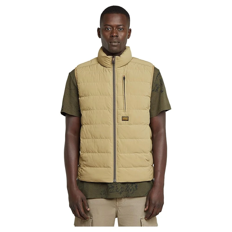 G-Star Men's Foundation Liner Vest, Green (ensis green D24277-D518-6057), XS
