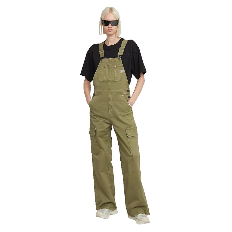 G-Star Women's Straight Dungaree , Green (ensis green gd D26461-C106-G544), XS