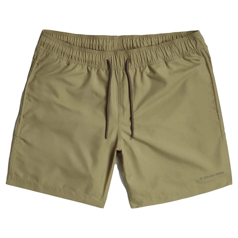 G-Star Men's Dirik Solid Swim Shorts, Green (ensis green D26202-A505-6057), XL