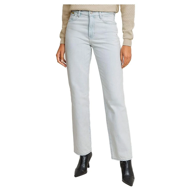 G-Star Women's Viktoria High Straight Jeans, Blue (beached faded clifton blue D23959-D436-H122), 30W / 30L