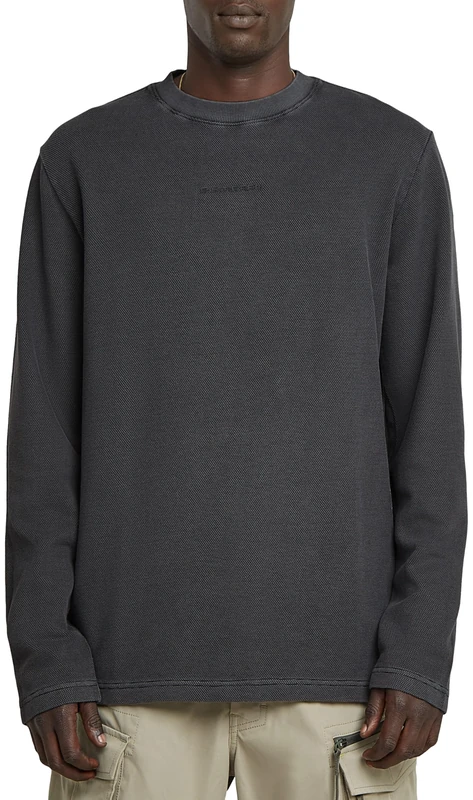 G-Star Men's Overdyed Tweeter, Black (dk black gd D25965-D895-B564), L