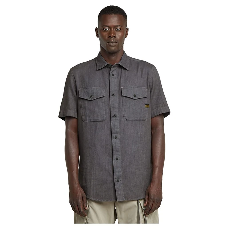 G-Star Men's Marine Slim Shirt , Grey (gs grey gd D19751-D454-C496), S