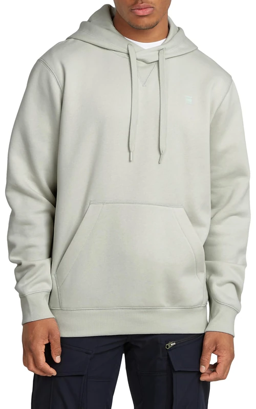 G-Star Men's Premium Core Hooded Sweater, Grey (gs mercury D16121-C235-G987), L