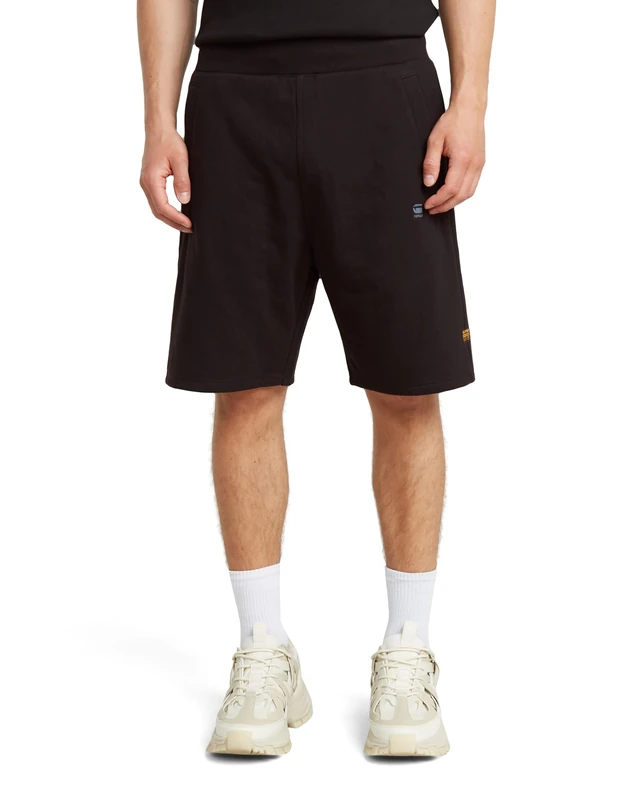 G-Star Men's Nifous Sweat Shorts, Black (dk black D26281-D566-6484), M