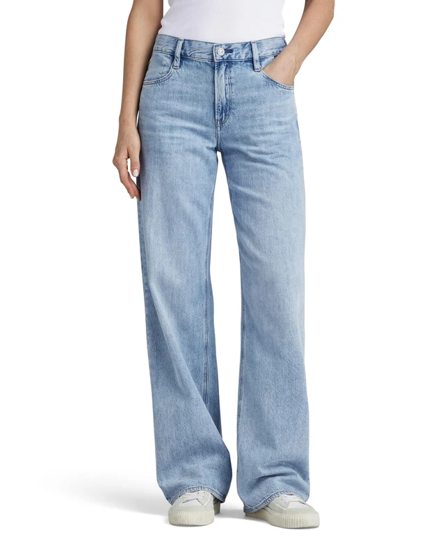G-STAR Women's Judee Loose Jeans, Blue (sun faded cloudburst D22889-D536-G339), 30W / 36L