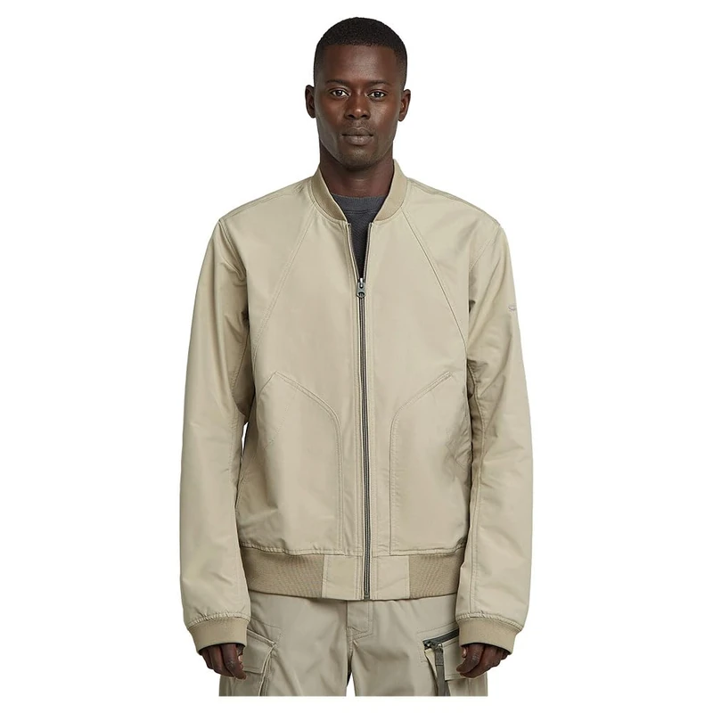 G-Star Men's Unpadded Bomber Jacket, Beige (vintage khaki D26127-D908-G053), L