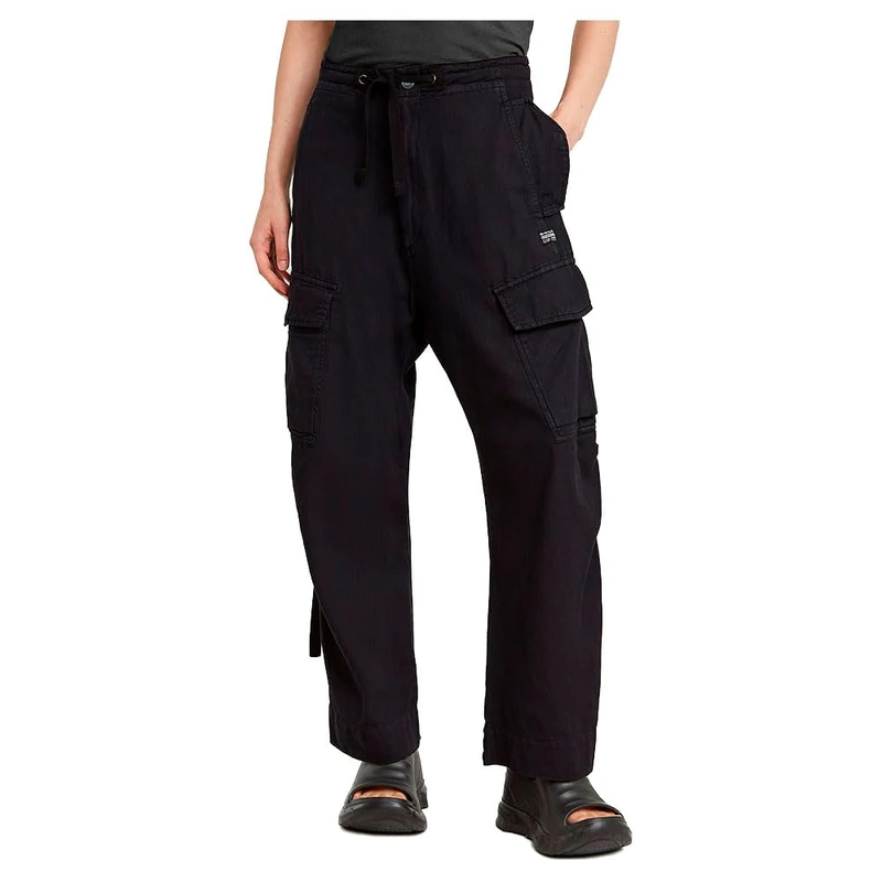 G-Star Women's Summer Snow Cargo Pants, Black (dk black gd D26440-D454-B564), 28W / 30L