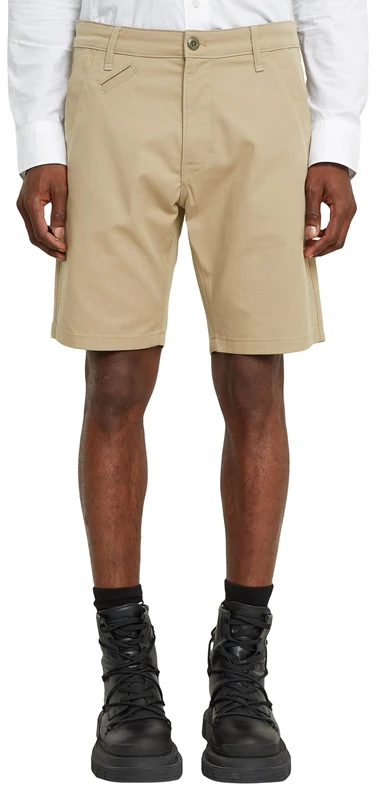 G-Star Men's Bronson 3.0 Slim Chino Shorts, Multicolour (dk brick/toggee hb D26337-D919-H049), 35