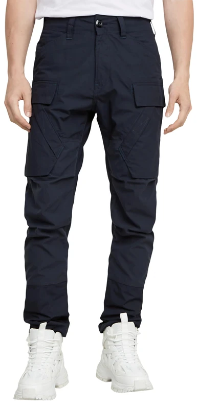 G-Star Men's 3D Regular Tapered Cargo Pants 3.0, Blue (salute D25185-C973-C742), 33W / 34L