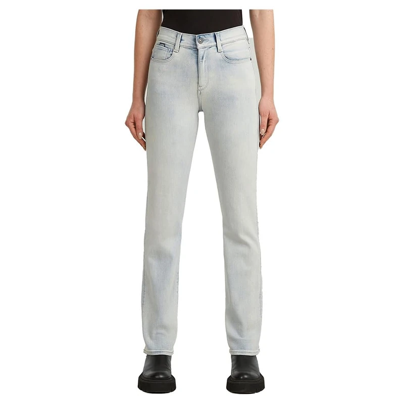G-Star Women's Strace Straight Jeans, Blue (sun faded bluejay D23951-C051-G307), 24W / 30L
