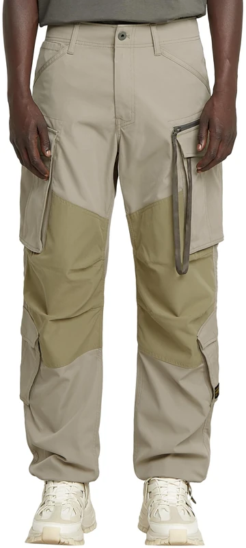 G-Star Men's Rovic Zip 3D Loose Pants, Beige (vintage khaki D25219-D517-G053), 33W / 32L