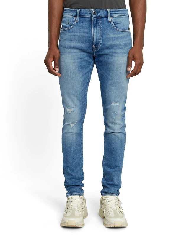 G-Star Men's Revend FWD Skinny Jeans, Blue (faded blue kloof restored D20071-D441-H098), 32W / 34L