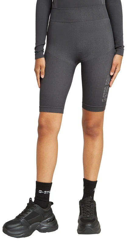G-Star Women's Seamless Shorts, Grey (grey asphalt D26340-D989-G277), L