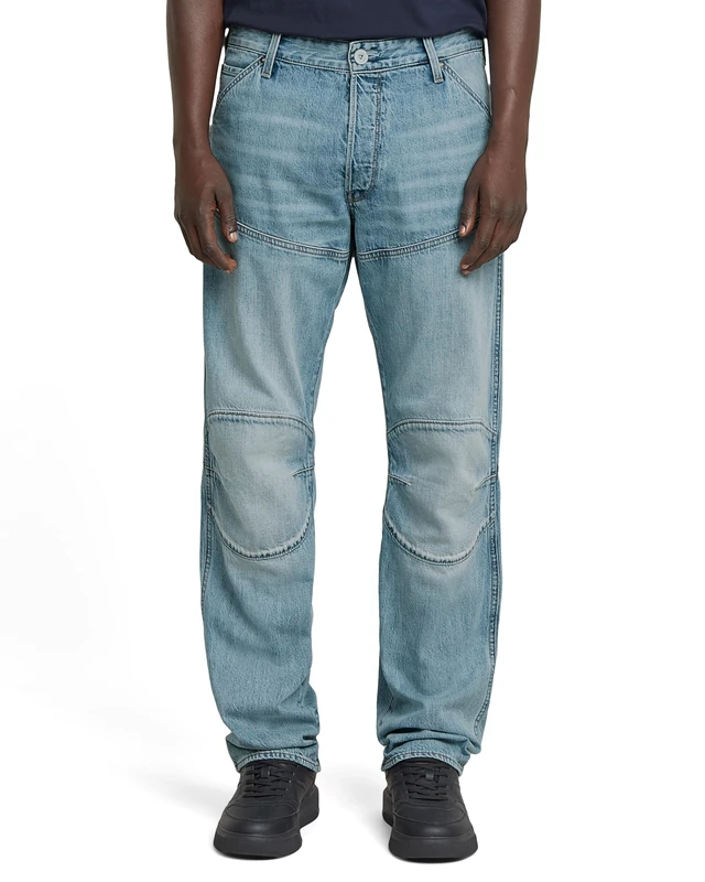G-Star Men's G-STAR Elwood 3D Regular Jeans, Blue (sun faded cloudburst D23699-D536-G339), 34W / 30L