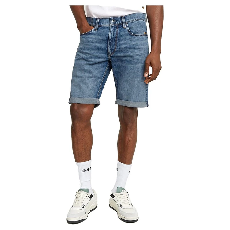 G-Star Men's Mosa Shorts, Blue (faded cascade D24430-C052-C606), 24