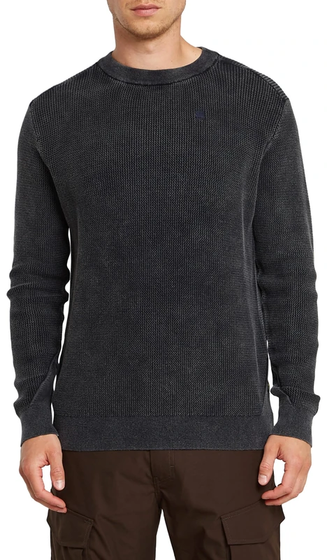 G-Star Men's Serrated Knitted Sweater, Blue (salute gd D25958-D630-D418), M
