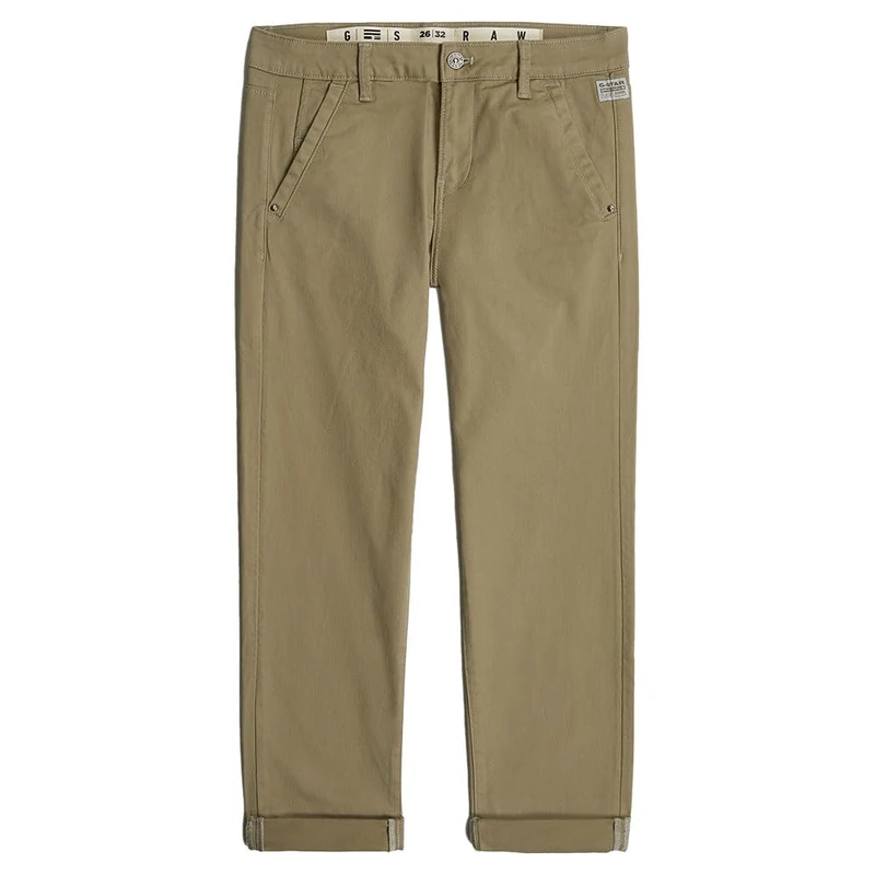 G-STAR Women's Kate Boyfriend Chino, Green (ensis Green D25257-C105-6057), 31W / 34L