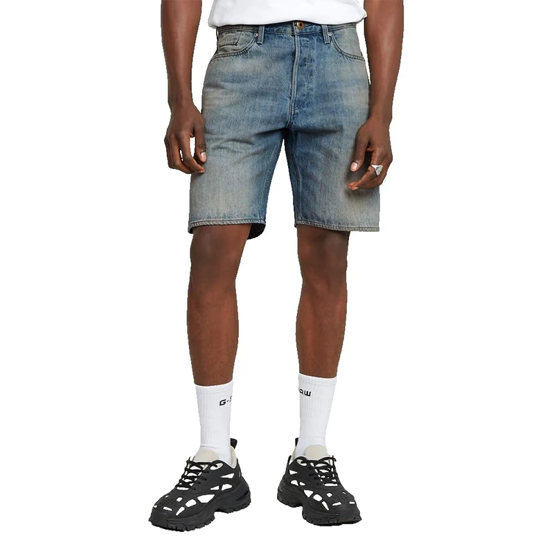 G-Star Men's Dakota Shorts Clean Edge, Blue (vintage gold digger D24411-D788-H117), 33