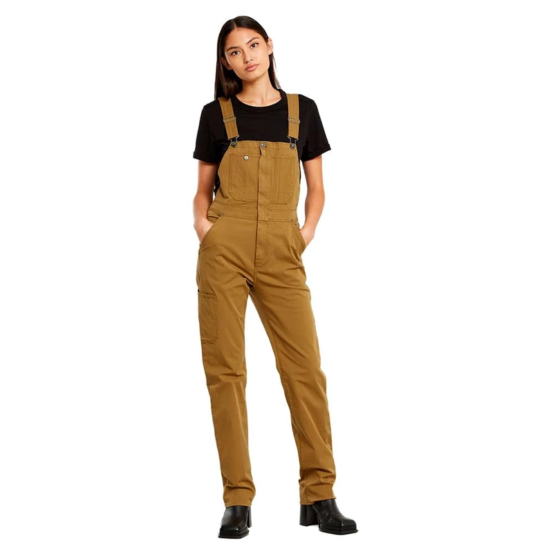 G-Star Women's Slim Dungaree , Brown (dk mustard D25996-D922-1377), XL