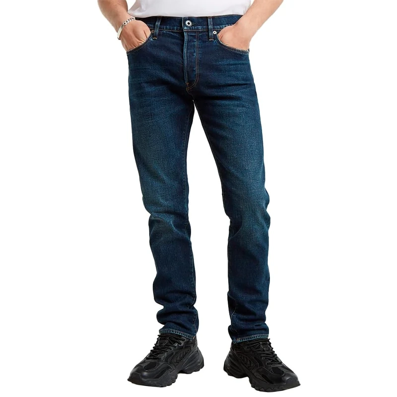 G-Star Men's 3301 Slim Jeans, Blue (worn in dusk blue 51001-C052-B843), 35W / 30L