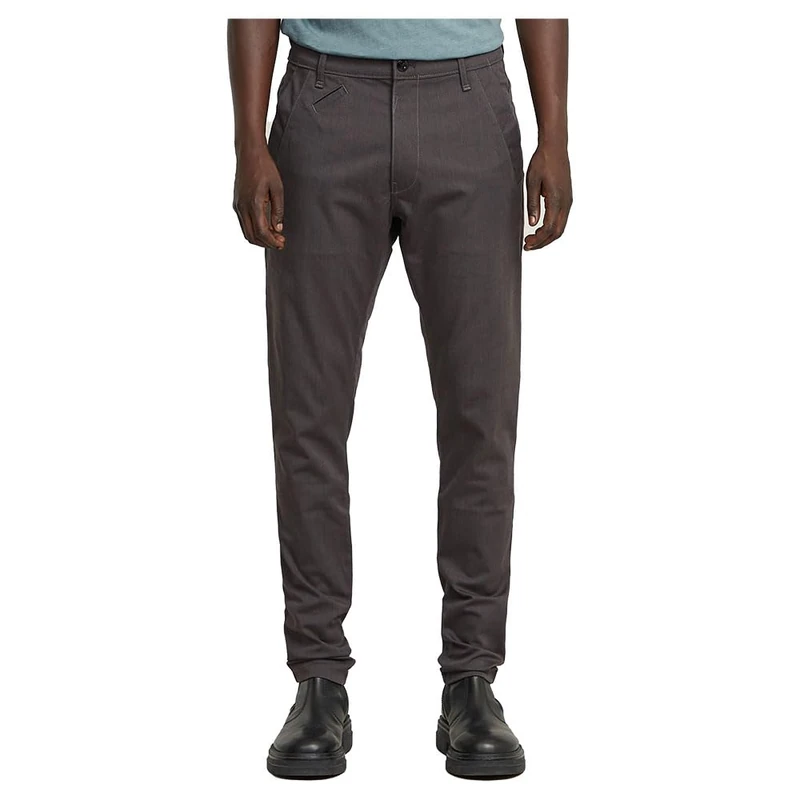G-Star Men's Bronson 3.0 Slim Chino, Multicolour (gs grey/dk black hb D26336-D919-H047), 31W / 34L
