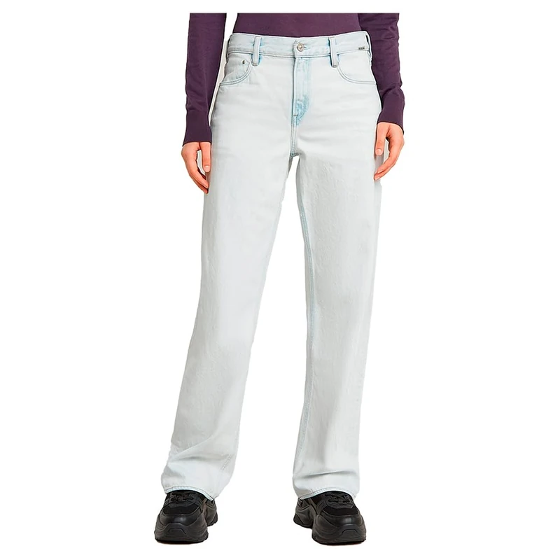 G-Star Women's Judee Loose Low Waist Jeans, Blue (beached faded clifton blue D22889-D436-H122), 34W / 32L