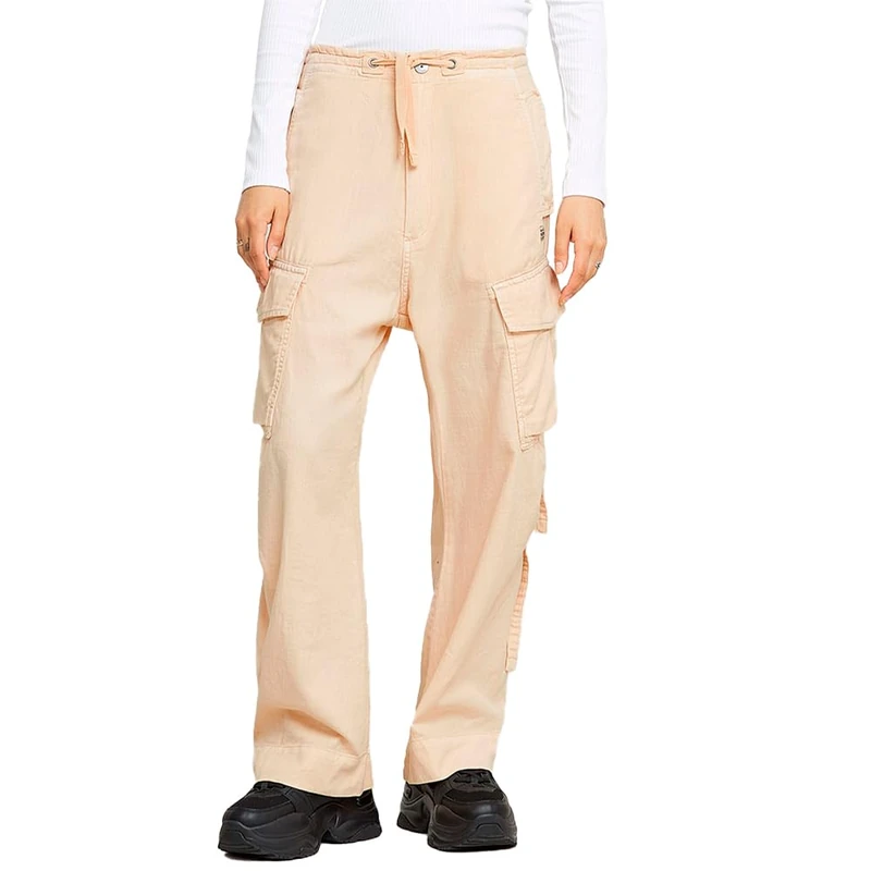 G-Star Women's Summer Snow Cargo Pants, Pink (linen gd D26440-D454-H033), 27W / 30L