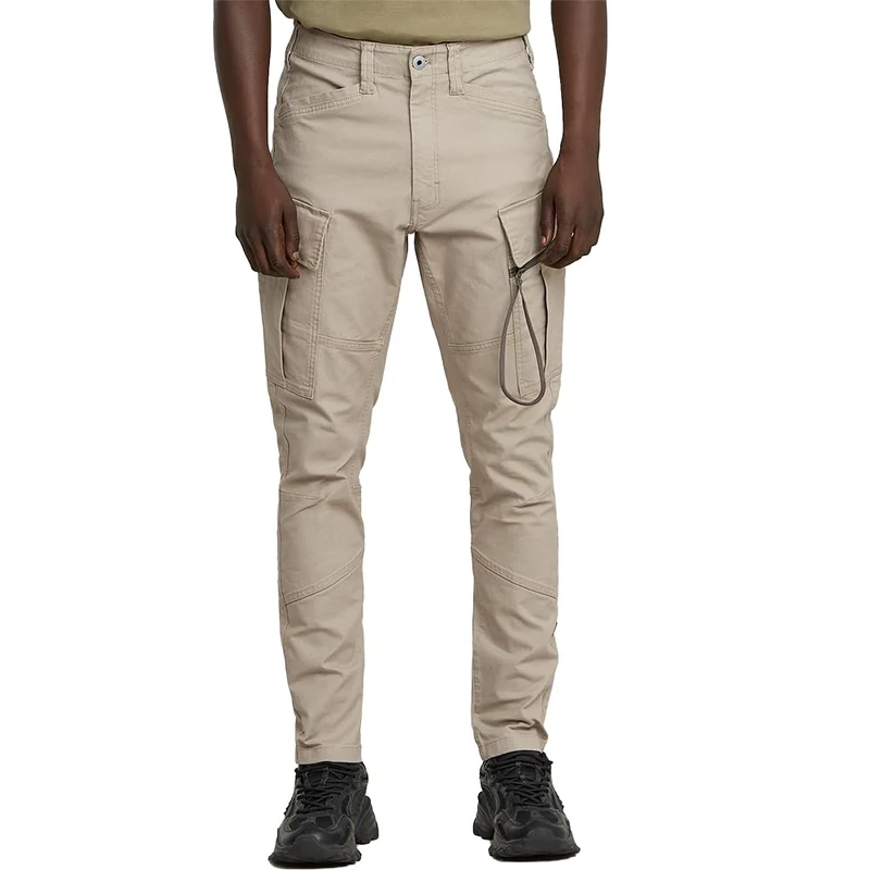 G-Star Men's Zip Pocket 3D Skinny Cargo Pants 2.0, Beige (vintage khaki D24307-D504-G053), 35W / 34L